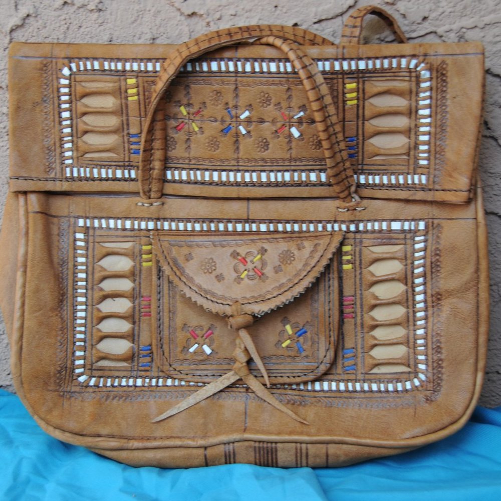 NWOT Mexican Leather Purse